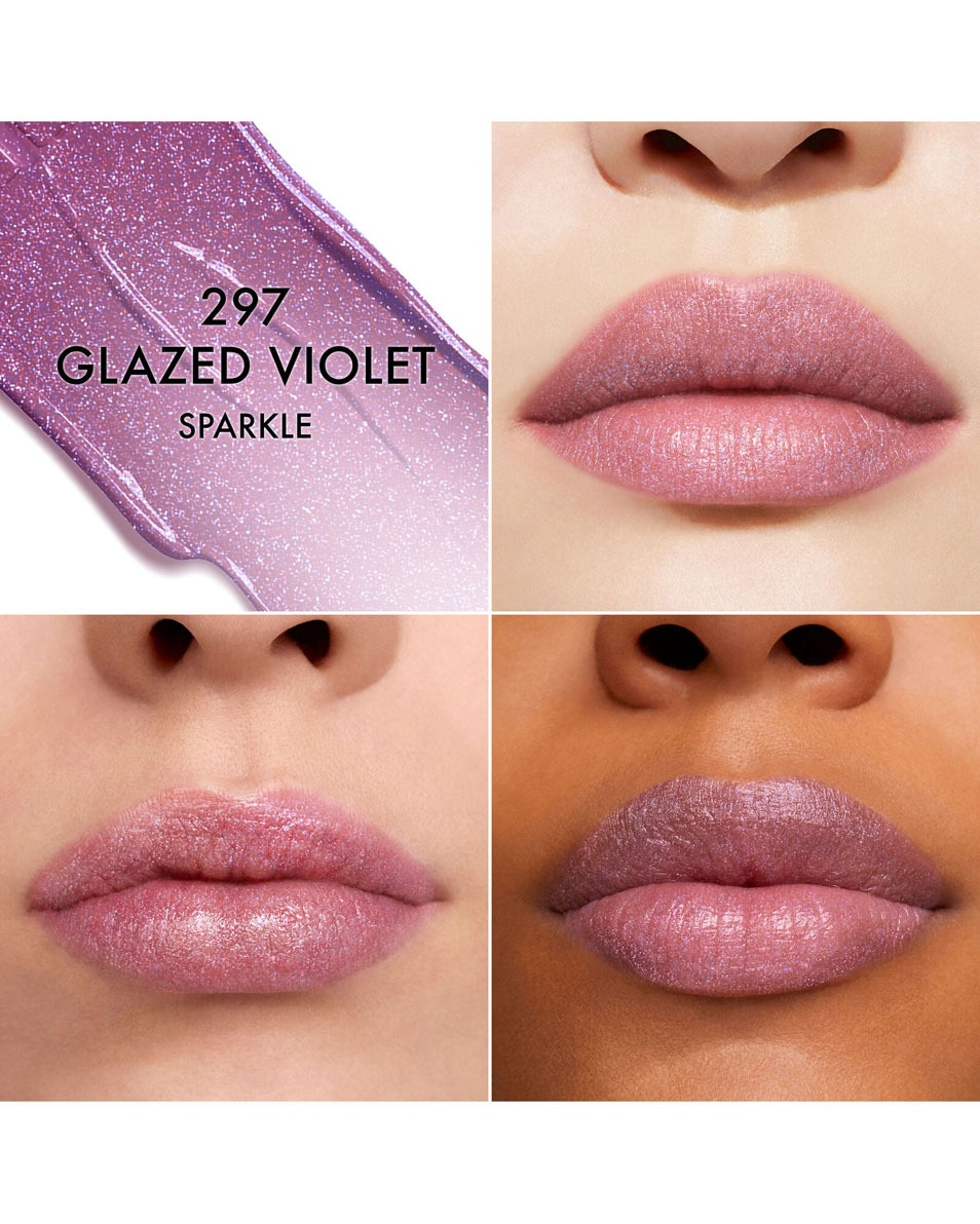 DIOR Rouge Dior - Limited Edition Lipstick - glinsterende finish 297 Glazed Violet 3