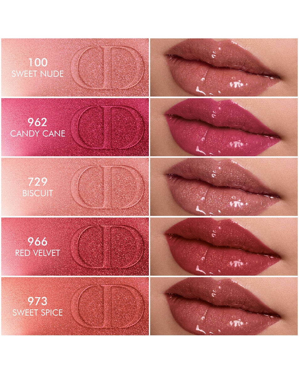 DIOR Rouge Dior Sequin Liquid Duo - Limited Edition Vloeibaar lippenstiftduo 100 Sweet Nude 3