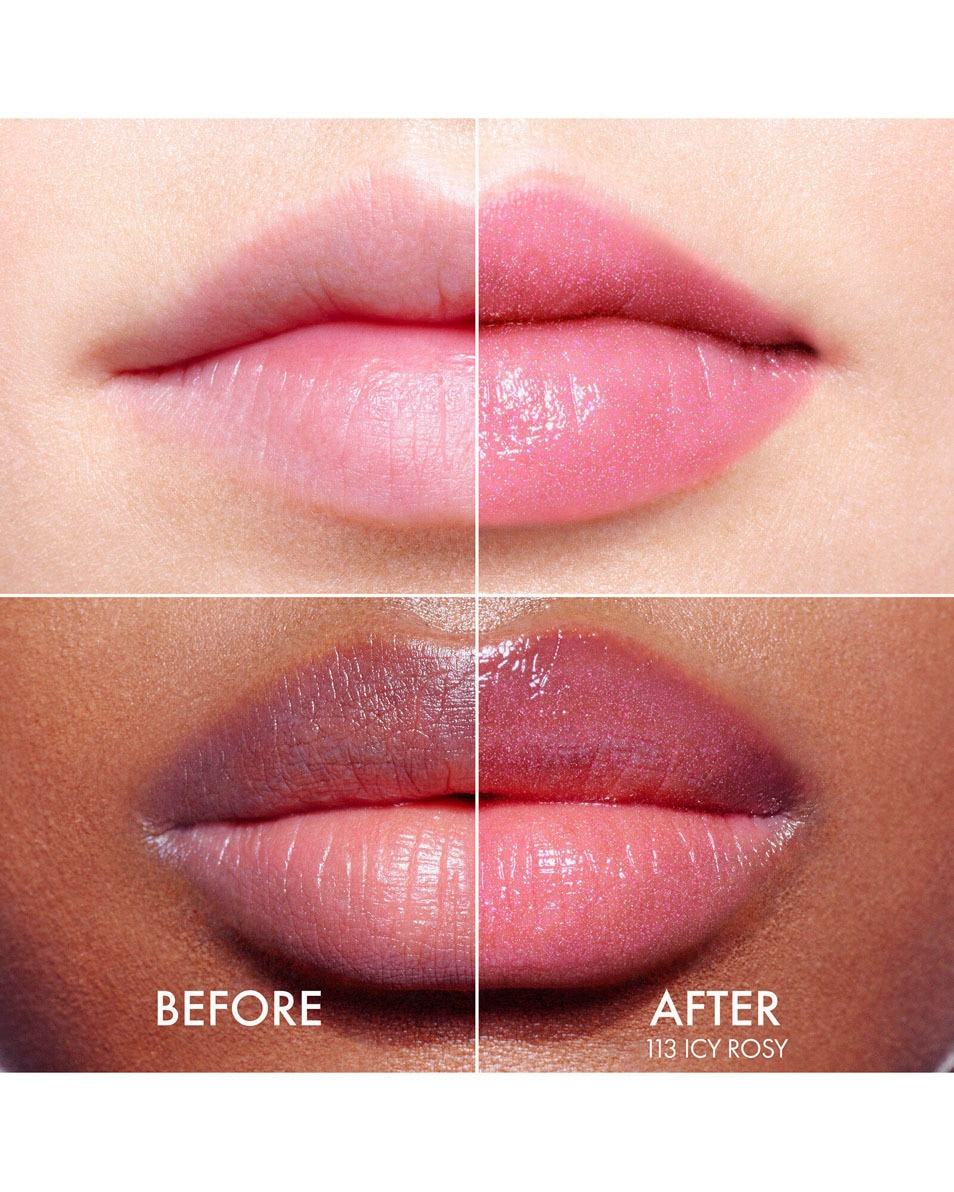 DIOR Dior Addict Lip Glow - Hydrating Lip Balm 48 u hydraterende lipbalsem, pH geactiveerde kleur 113 Icy Rosy 3