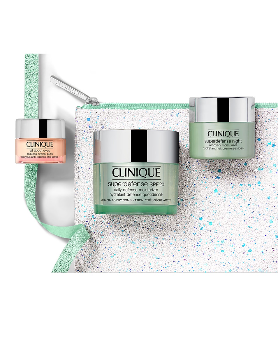 CLINIQUE SUPERDEFENSE™ NIGHT CREAM HYDRATERENDE NACHTCRÈME - ANTI-AGING - GEMENGDE TOT VETTE HUID 50 ML