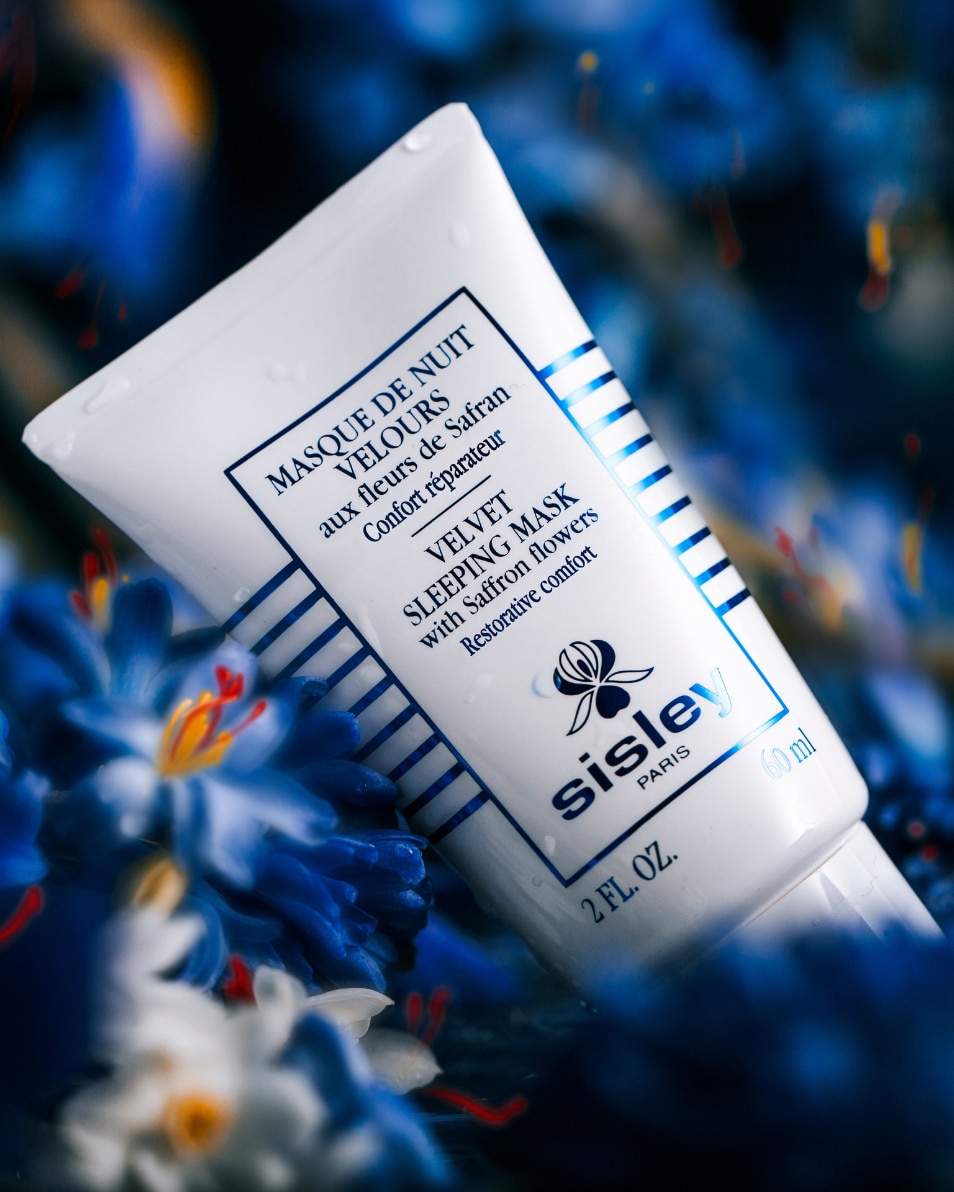 Kalmerend en herstellend nachtmasker voor de droge huid