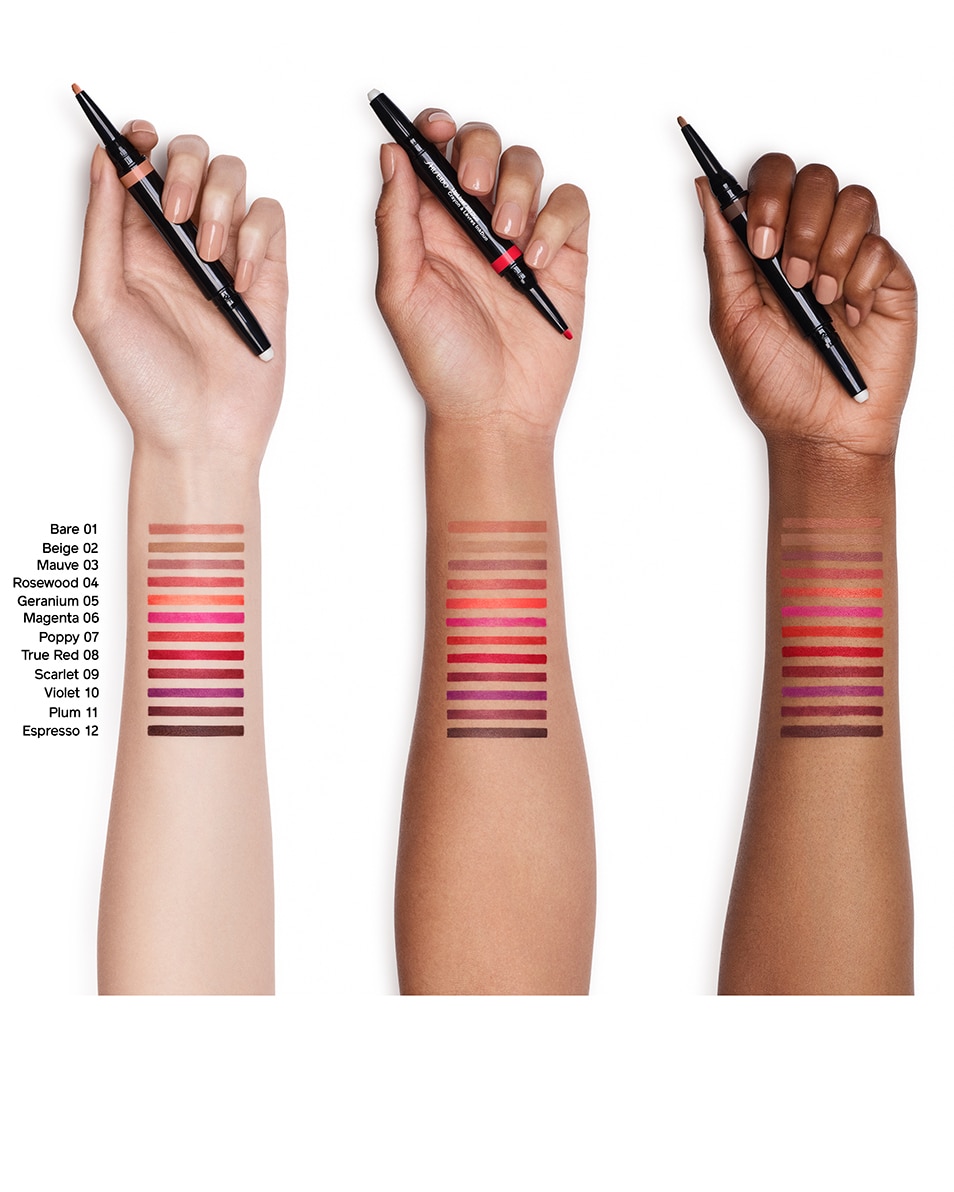 SHISEIDO INK DUO LIP LINER 8 TRUE RED