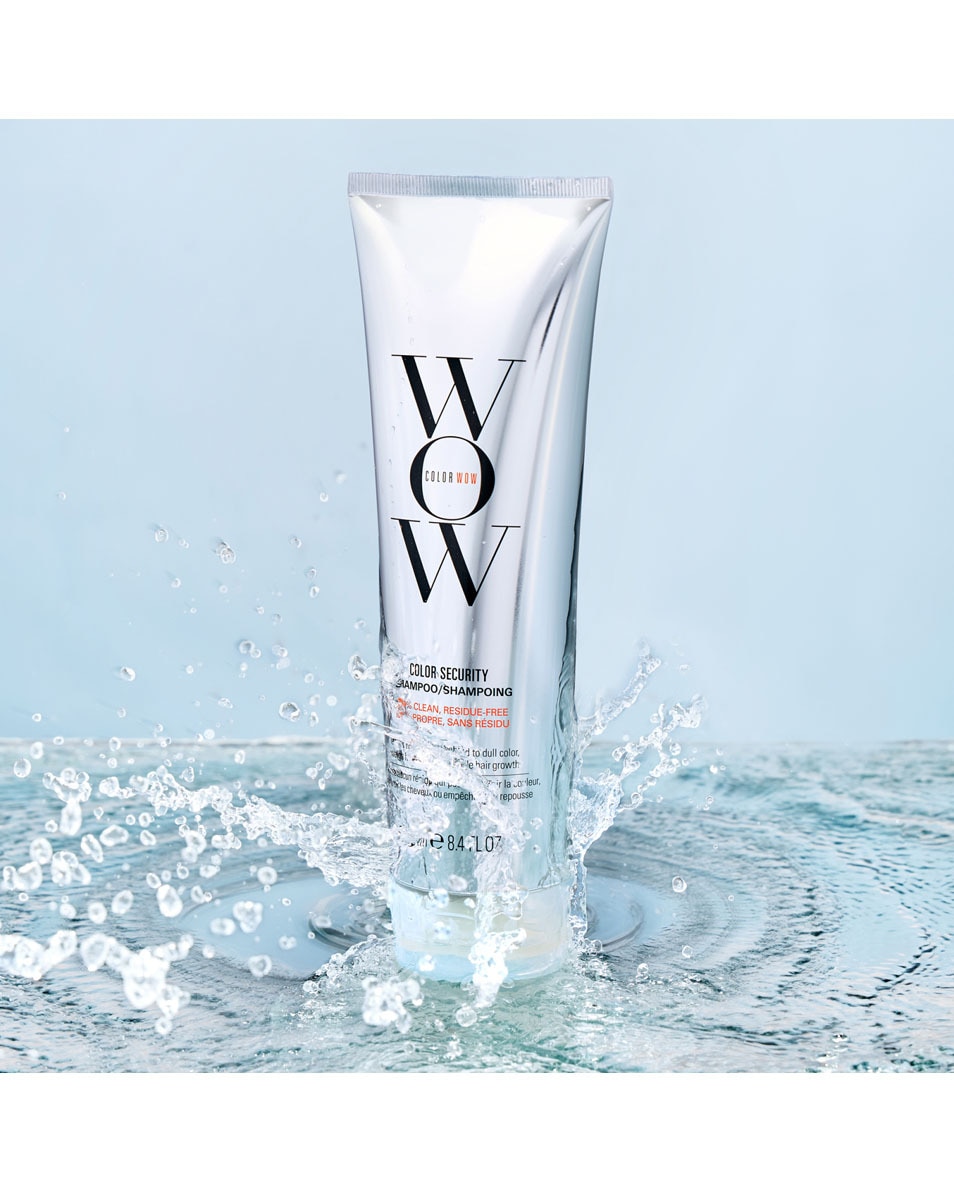 COLOR WOW Color Security Shampoo -Voor Fris Haar En Een Gezond-Uitziende Hoofdhuid 250 ML 4