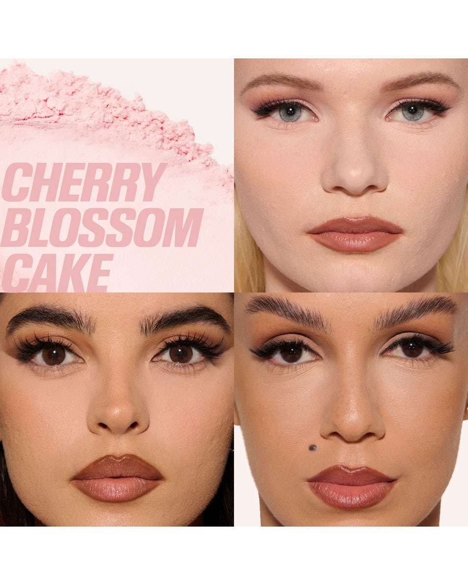 HUDA BEAUTY EASY BAKE LOOSE BAKING & SETTING POWDER CHERRY BLOSSOM CAKE 4