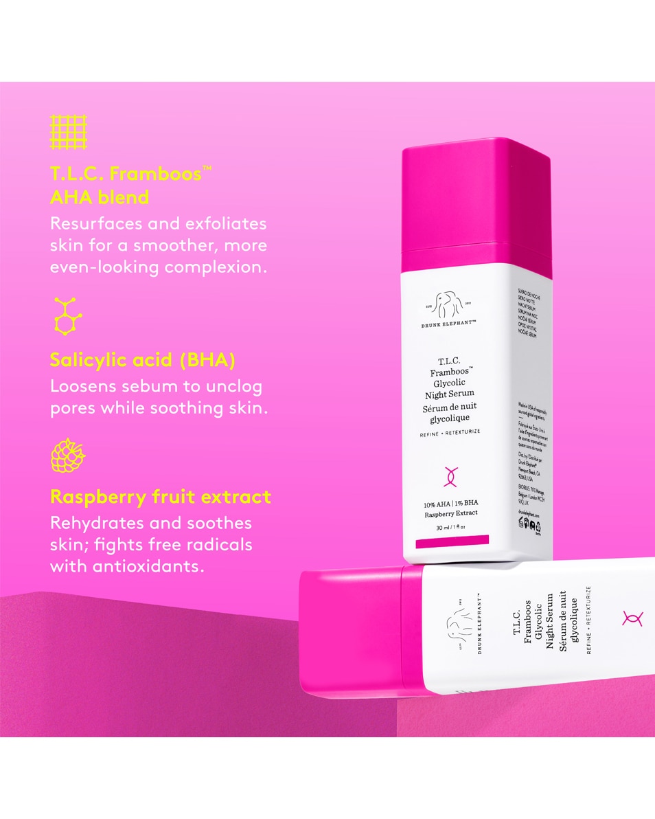 T.L.C. FRAMBOOS GLYCOLIC NIGHT SERUM