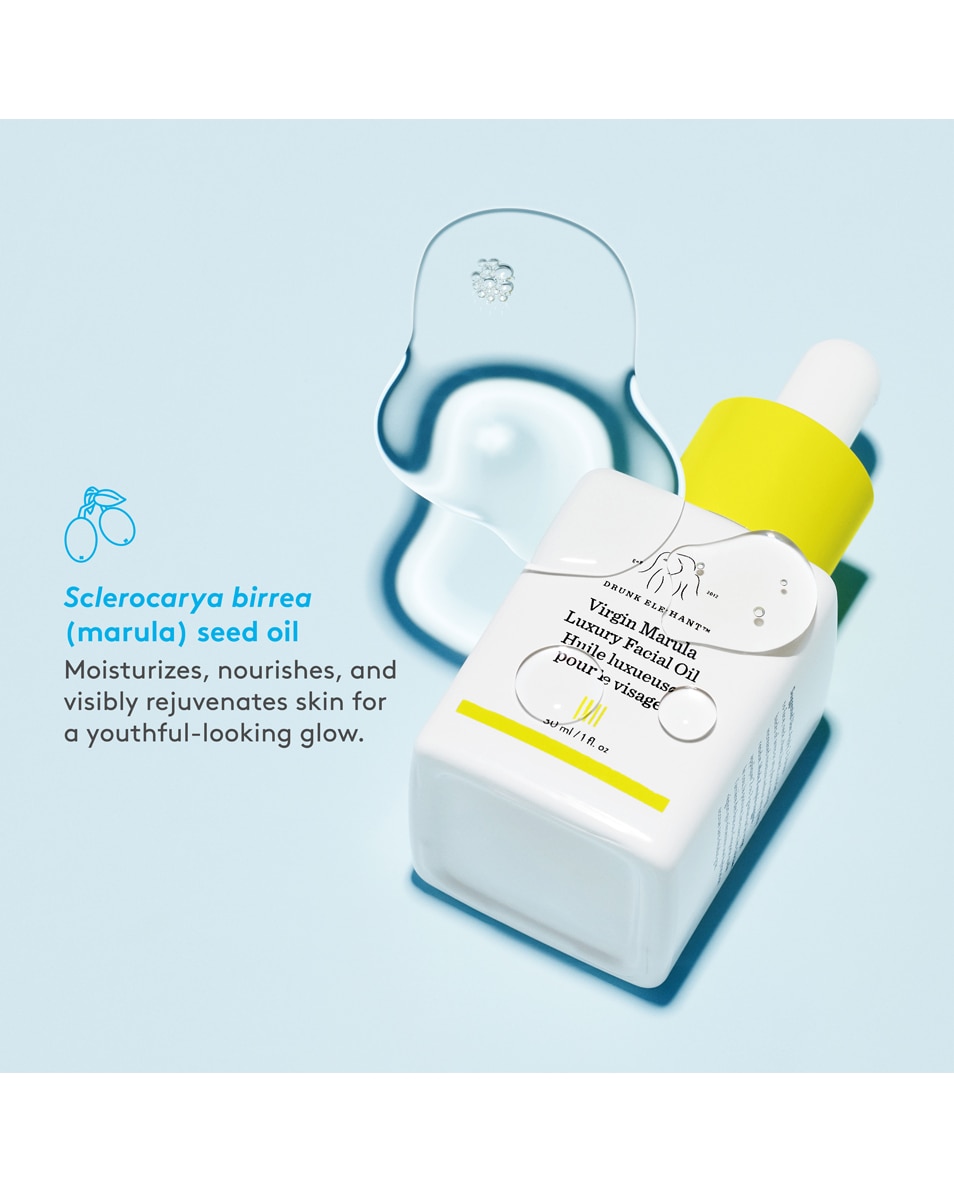 DRUNK ELEPHANT MOISTURIZER VIRGIN MARULA LUXURY FACIAL OIL 30 ML 4