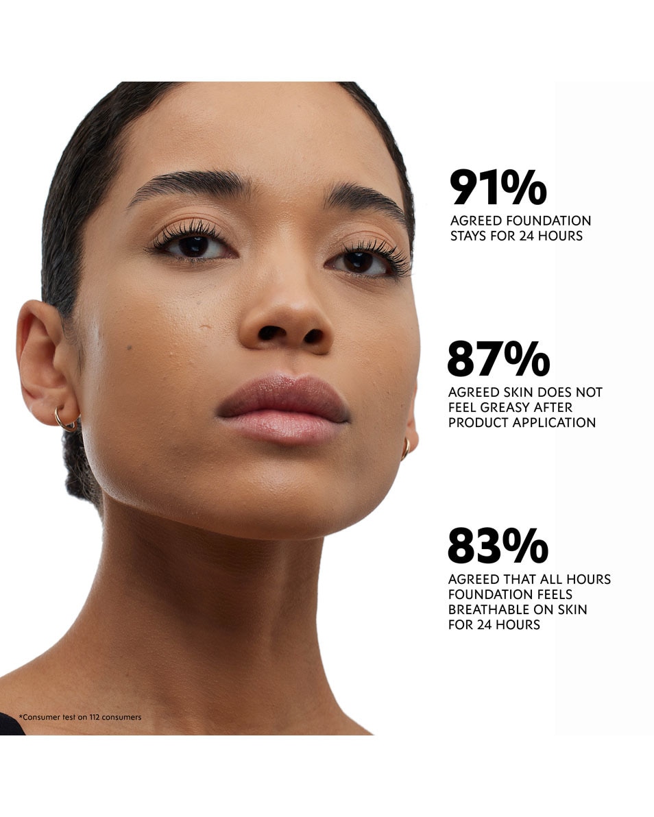 YVES SAINT LAURENT All Hours Matte Luminous Matte Foundation LN8 - Light Neutral 8 4