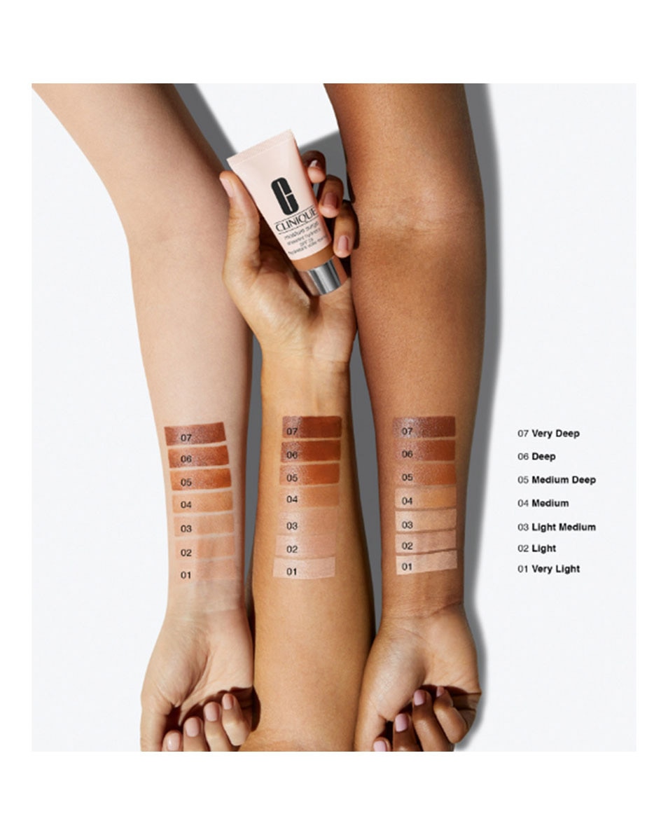 CLINIQUE MOISTURE SURGE™ SHEERTINT HYDRATOR HYDRATERENDE & GETINTE DAGCRÈME MET SPF 25 LIGHT 4