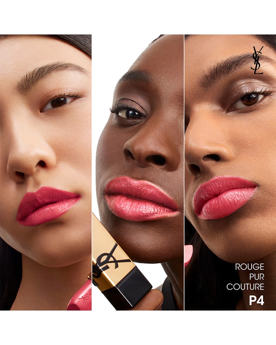 YVES SAINT LAURENT ROUGE PUR COUTURE LIPSTICK P4 - Pink 4 4