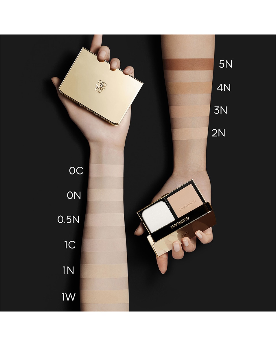 GUERLAIN PARURE GOLD SKIN CONTROL HIGH PERFECTION MATTE COMPACTE FOUNDATION 0N NEUTRAL/NEUTRE 4