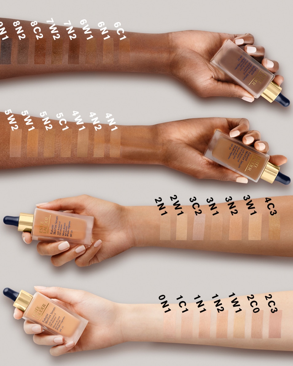 ESTÉE LAUDER FUTURIST SKINTINT SERUM FOUNDATION VLOEIBARE FOUNDATION MET SPF - LICHT & VOEDEND 3N2 Wheat 4