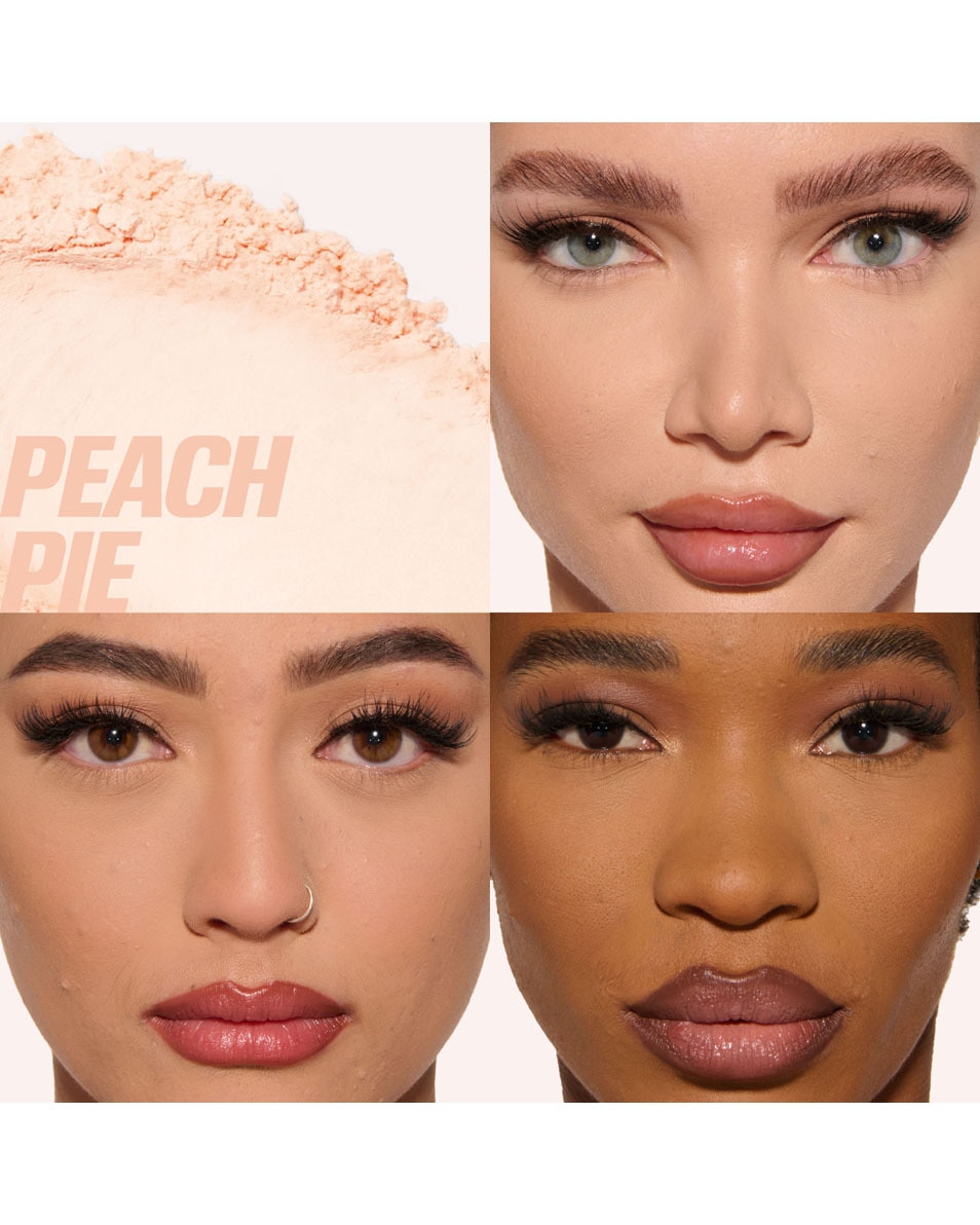 HUDA BEAUTY EASY BAKE LOOSE BAKING & SETTING POWDER PEACH PIE 4