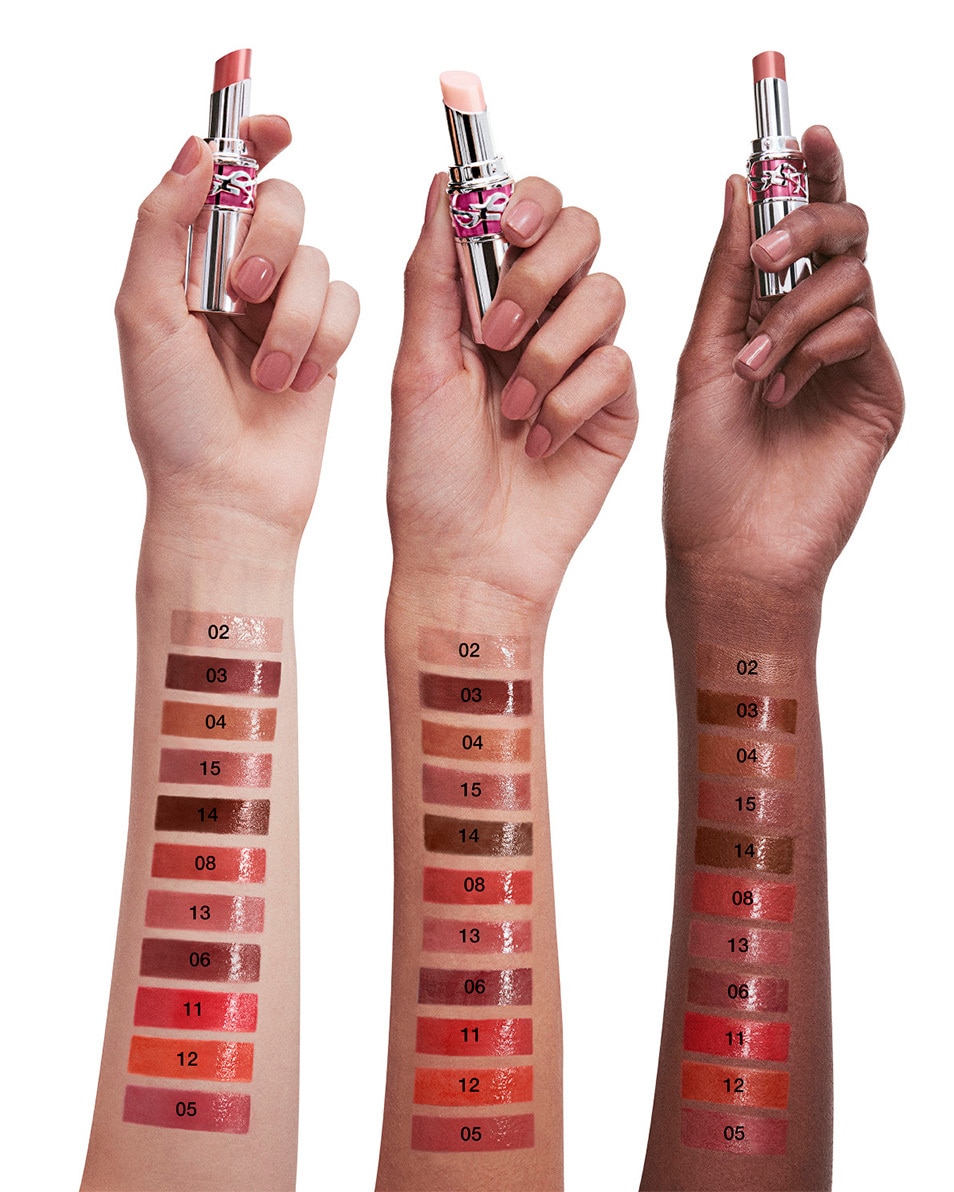 YVES SAINT LAURENT YSL Loveshine Candy Glaze Lip Gloss Stick - 6 BURGUNDY TEMPTATION 4