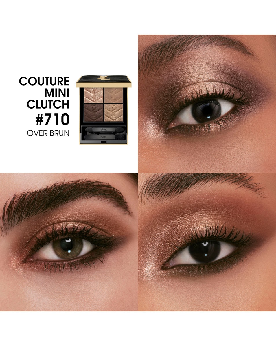 YVES SAINT LAURENT Couture Mini Clutch Oogschaduwpalet Over Brun 4