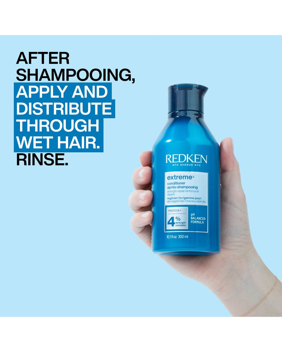 REDKEN Extreme Versterkende conditioner voor beschadigd & breekbaar haar 300 ML