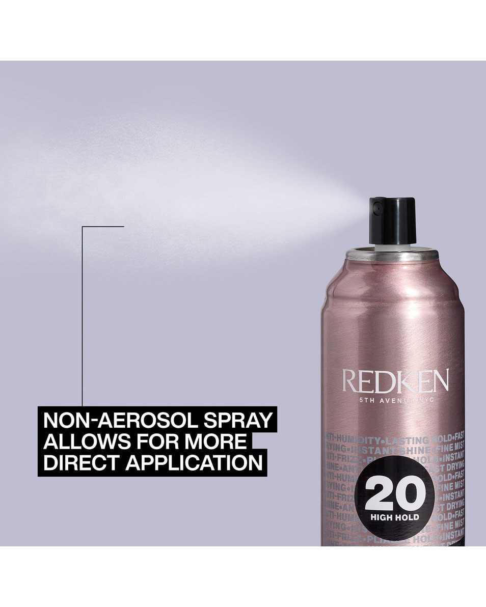 Anti-frizz spray - glanzende finish - voor alle haartypes