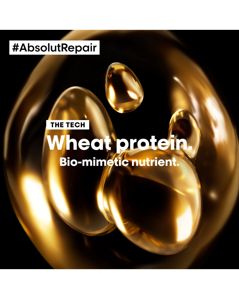 L'OREAL PROFESSIONNEL Absolut Repair Gold Gold masker voor droog & beschadigd haar 250 ML 4