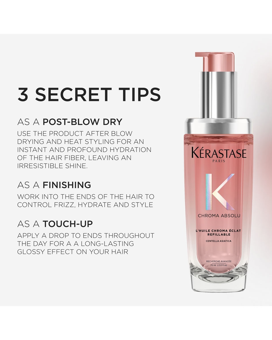 KÉRASTASE Chroma Absolu Eclat Sublimerende glansolie - voor gekleurd haar 75 ML 4
