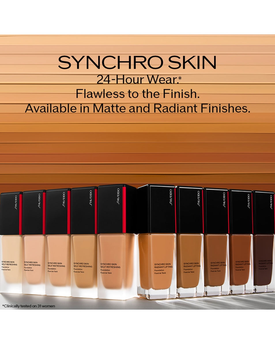 SHISEIDO Synchro Skin Synchro Skin Radiant Lifting Foundation 310 Silk 4