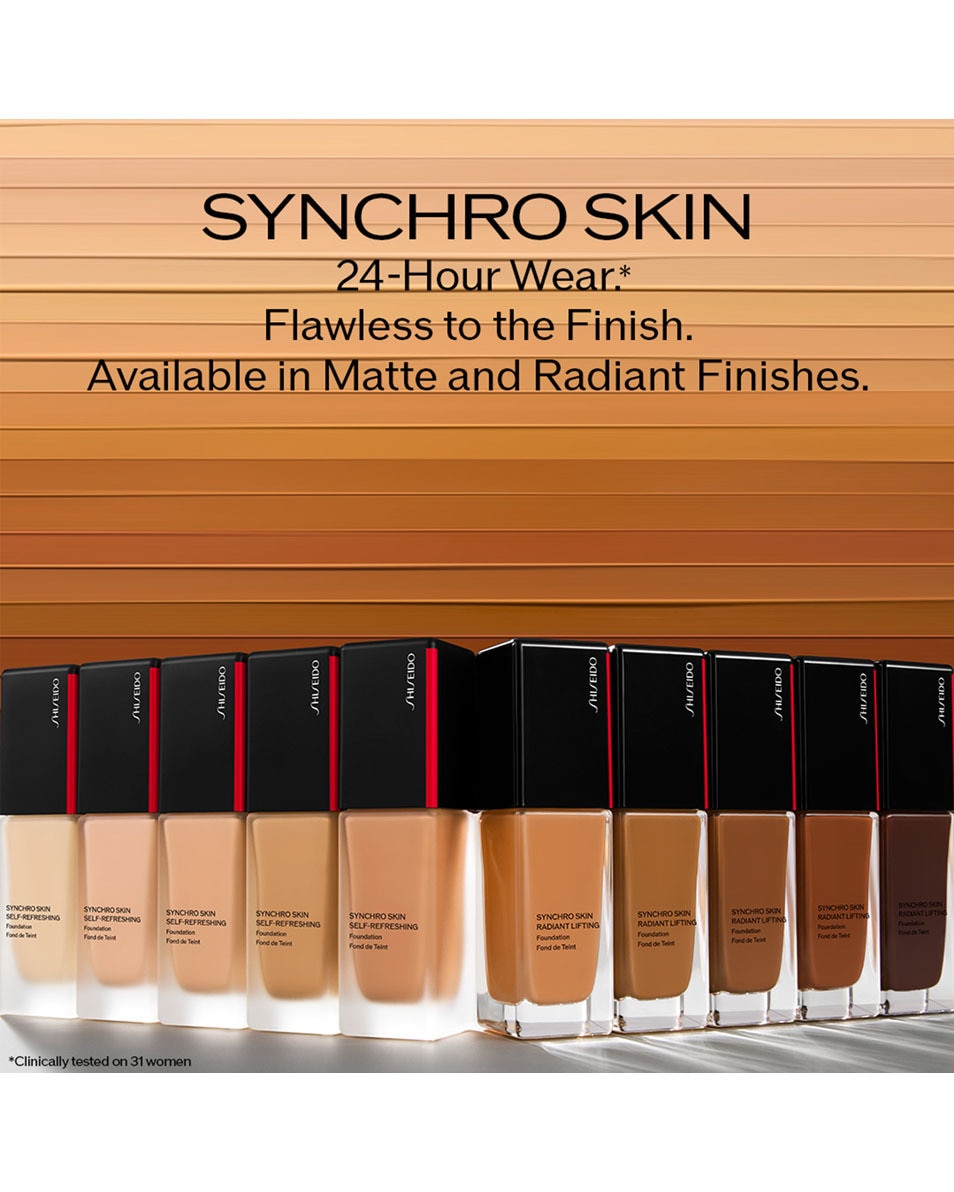 SHISEIDO Synchro Skin Synchro Skin Self-refreshing Foundation 120 Ivory 4