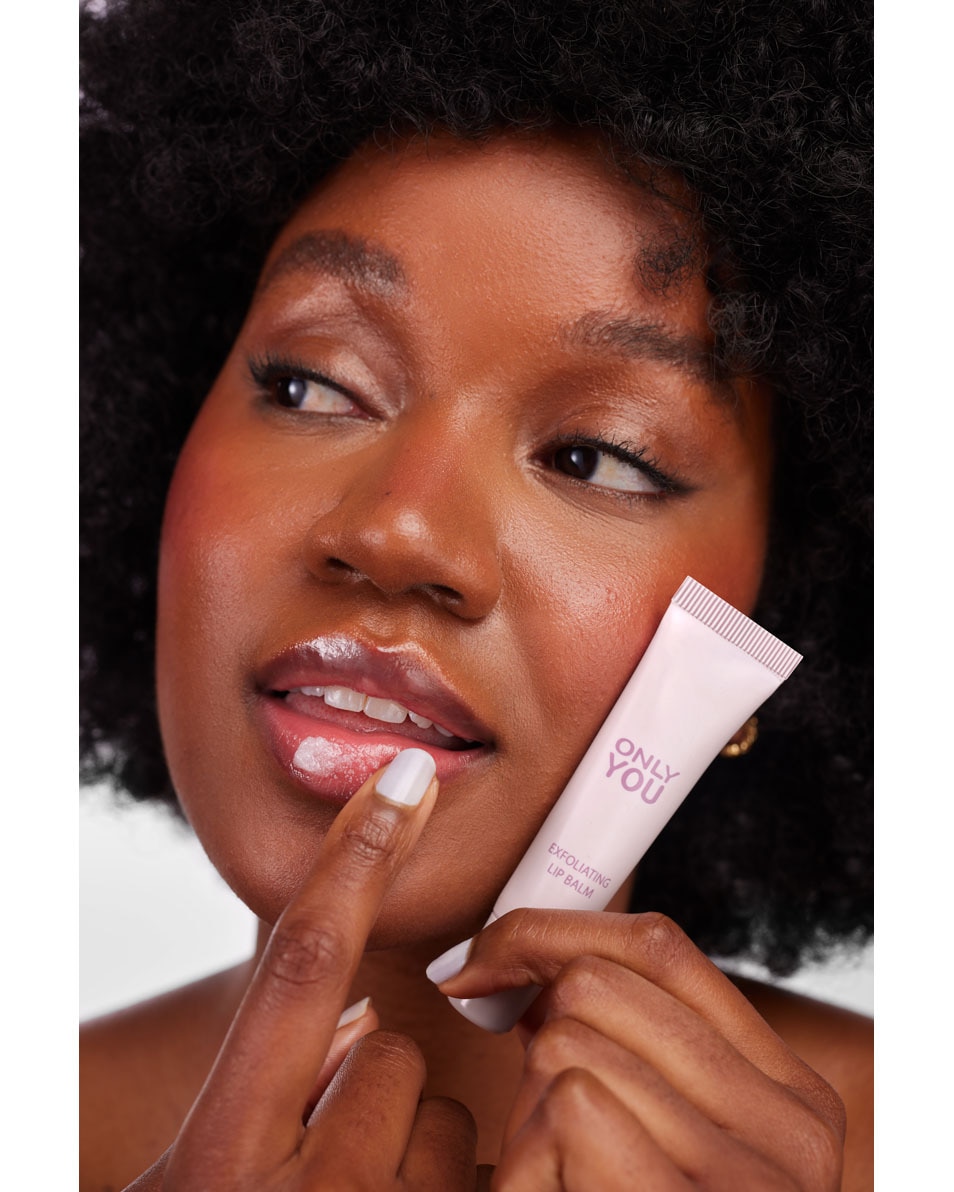 Exfoliating lippenbalsem