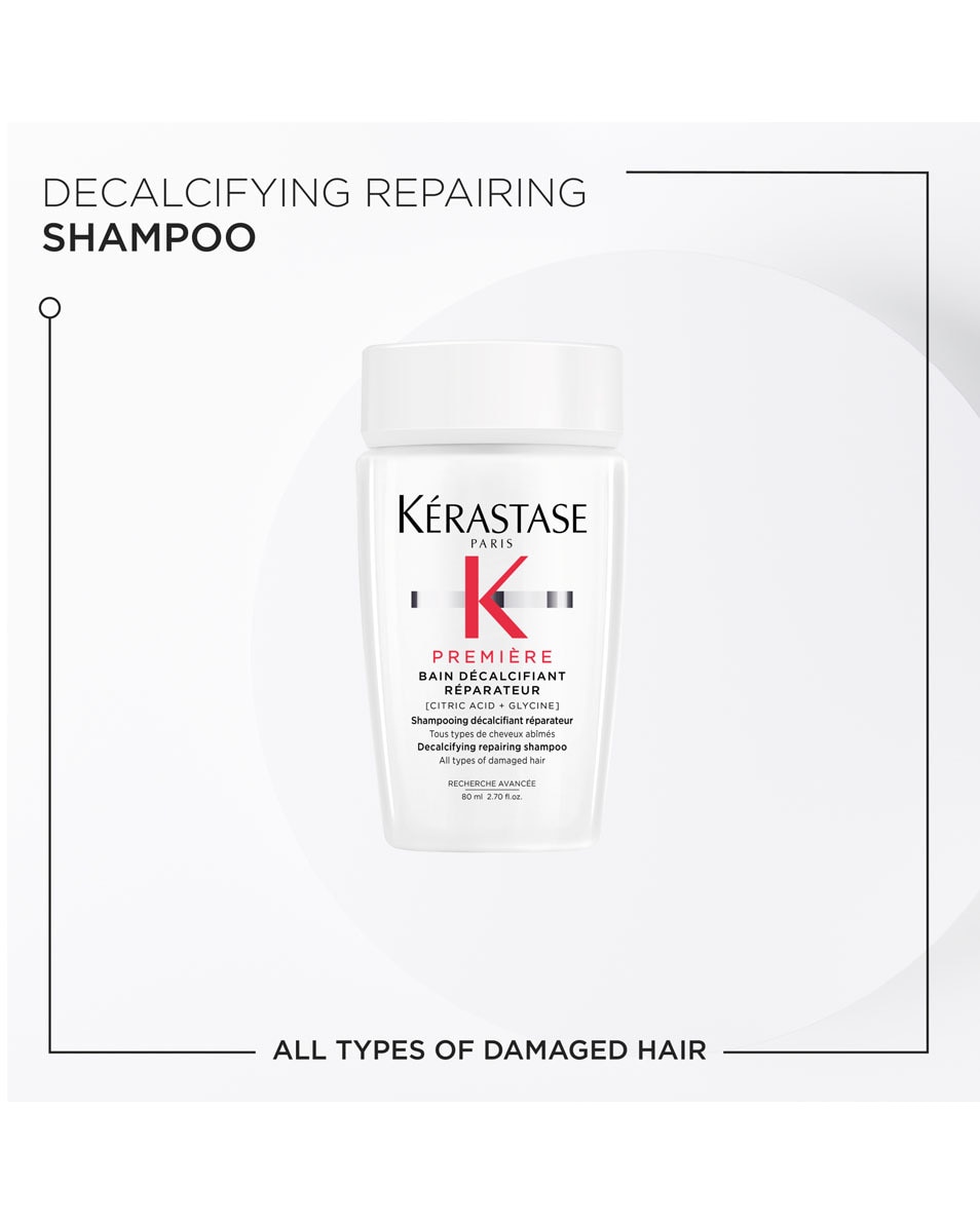 Calciumverwijderende en herstellende haarverzorgingsroutine