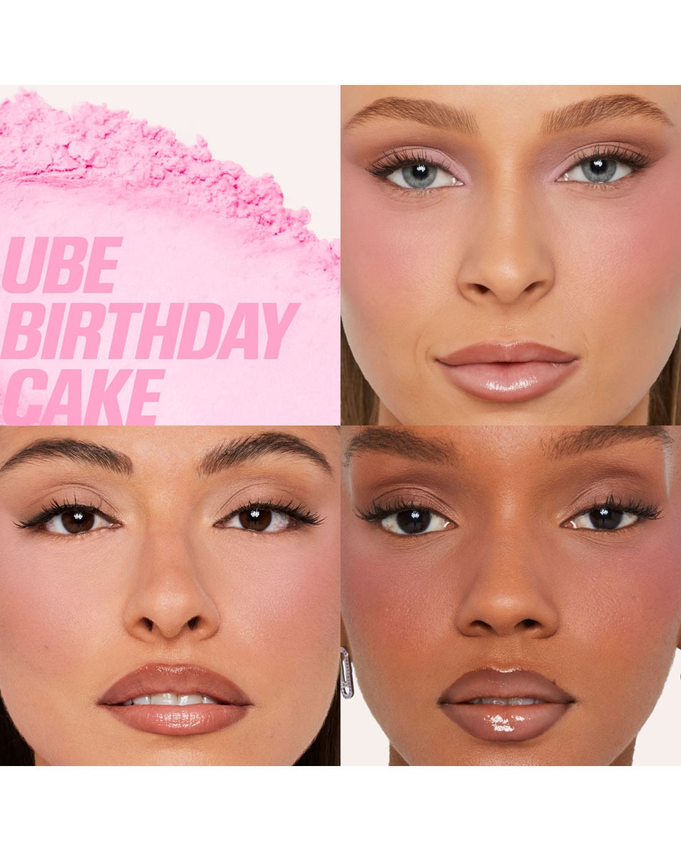 HUDA BEAUTY EASY BAKE LOOSE POWDER UBE BIRTHDAY CAKE 4