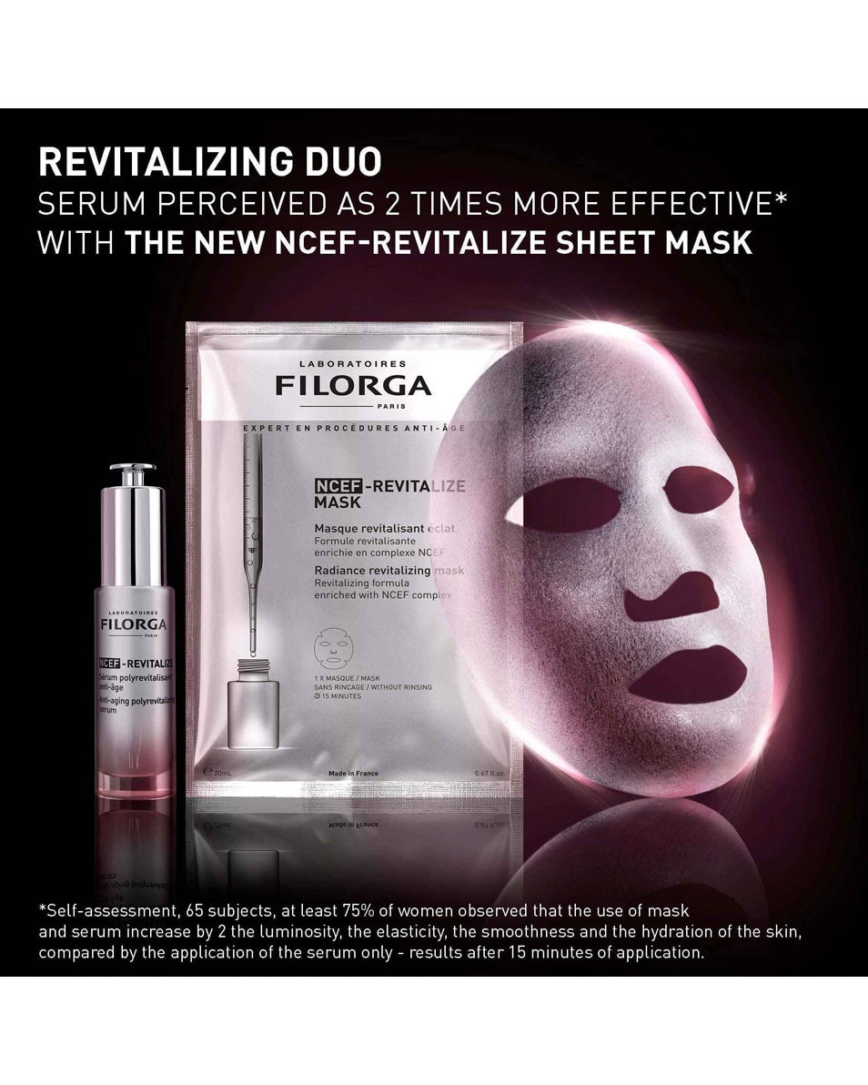 FILORGA NCEF REVITALIZE sheet mask 20 ML 4