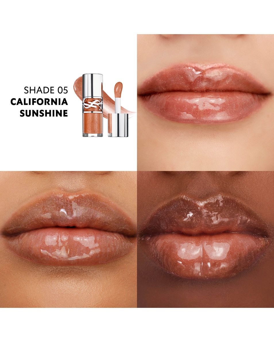 YVES SAINT LAURENT YSL Loveshine Gloss Plumping lip oil gloss - Hydraterende Lipolie Aquamarine 4