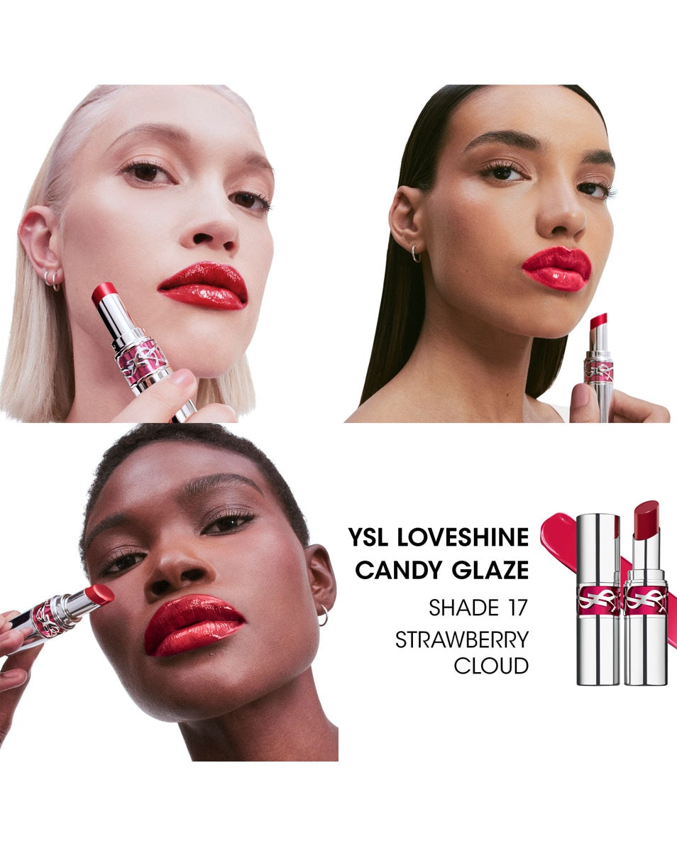 YVES SAINT LAURENT Ysl Loveshine Candy Glaze Lipgloss - Ultra Glanzende, Volle En Hydraterende Lippenbalsem Pink 3