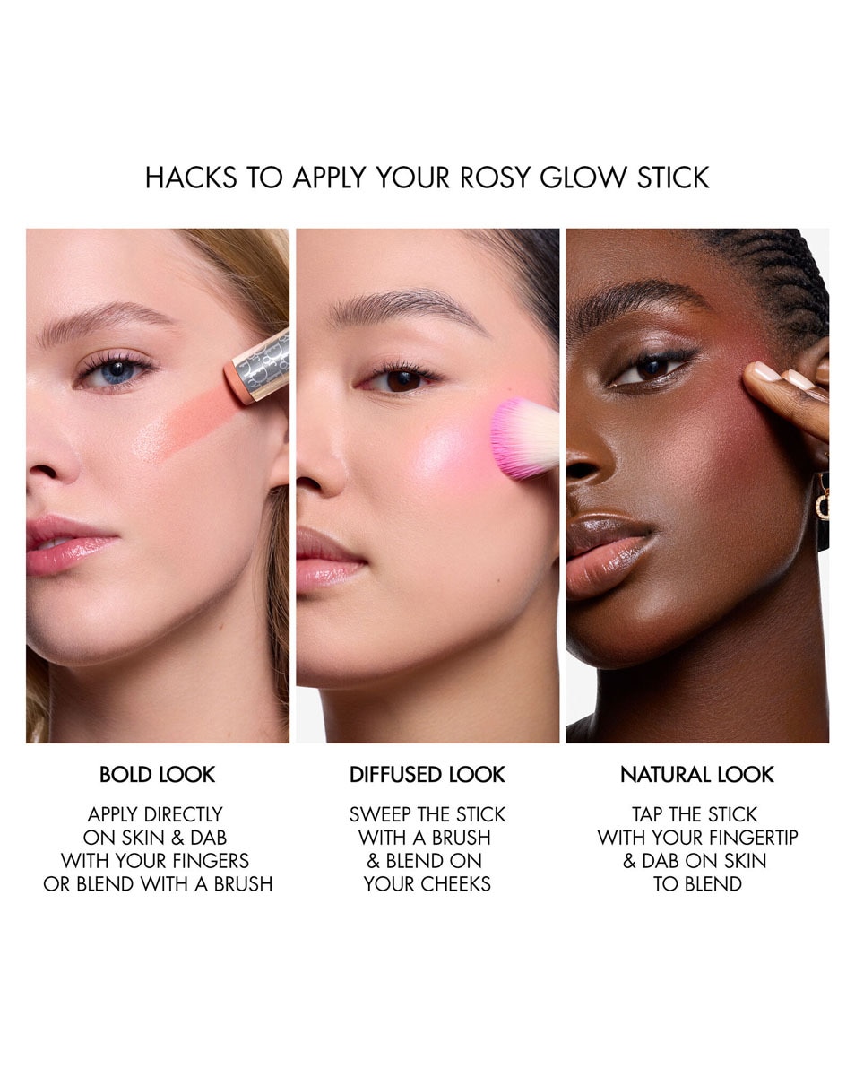 DIOR BACKSTAGE Rosy Glow Stick - Radiance Blush Blushstick met pH-geactiveerde glans en kleur 012 ROSEWOOD 4