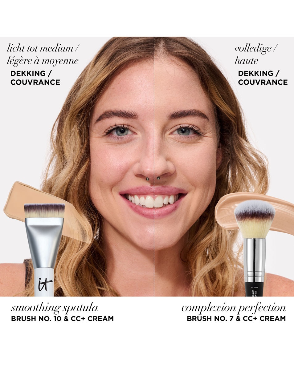 Undetectable Complexion Spatula Brush Nr 10 - Naadloze Blending