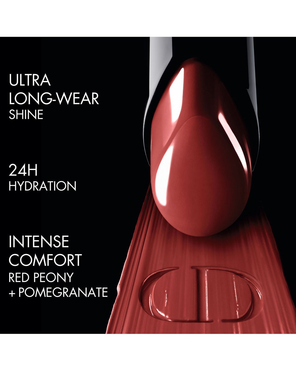 DIOR Rouge Dior On Stage - Ultra Longwear Shine Lipstick Ultra langhoudende lippenstift met glanzende finish 120 Iconic Rose 4