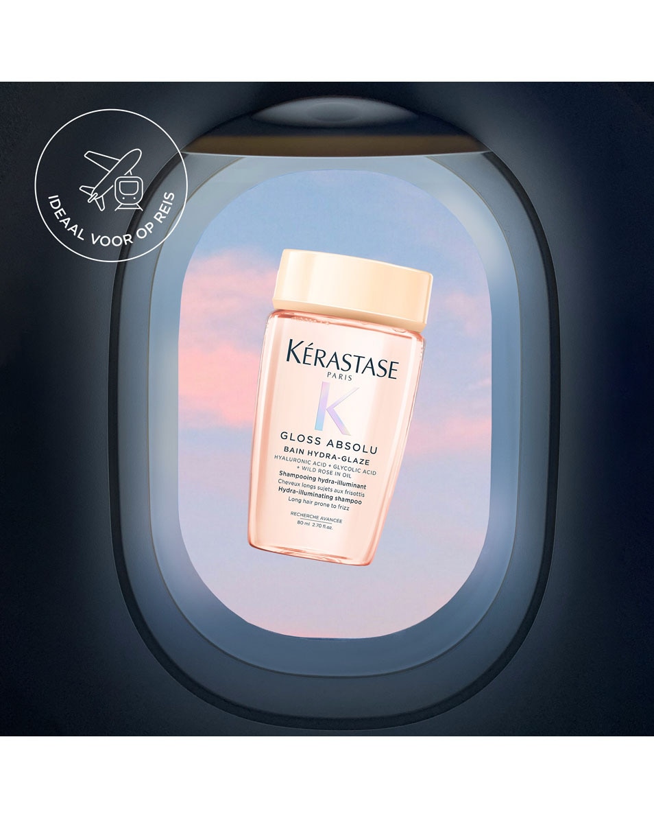 Anti-frizz shampoo met glanseffect - voor lang, pluizig haar