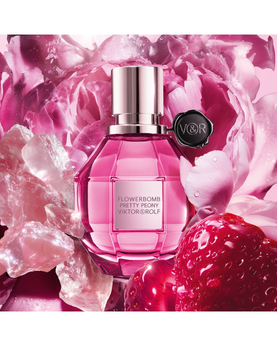 VIKTOR & ROLF Flowerbomb Pretty Peony Eau De Parfum - Bloemig Fruitig Parfum Voor Dames 50 ML 4