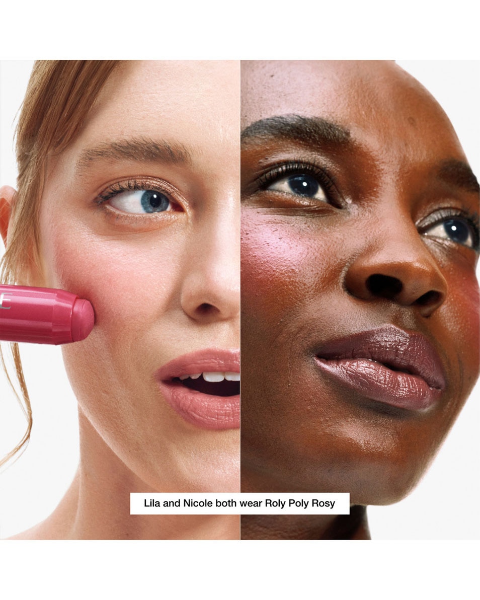 CLINIQUE Chubby Stick Cheek Color Balm Roly Posy Rosy 4