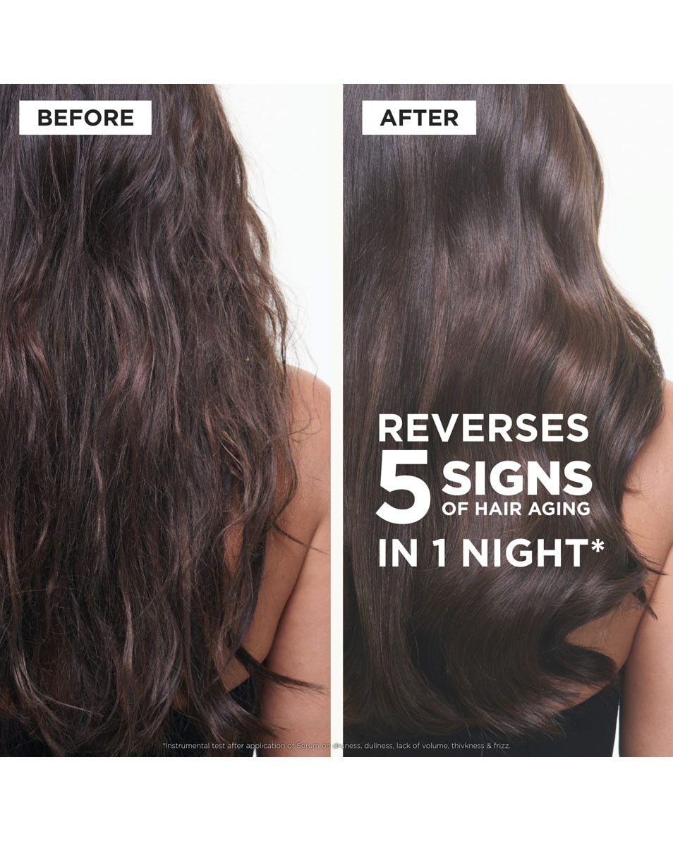 KÉRASTASE Chronologiste Overnight Youth Serum Nachtserum - Voor Verzwakt Haar Door Tekenen Van Veroudering 30 ML