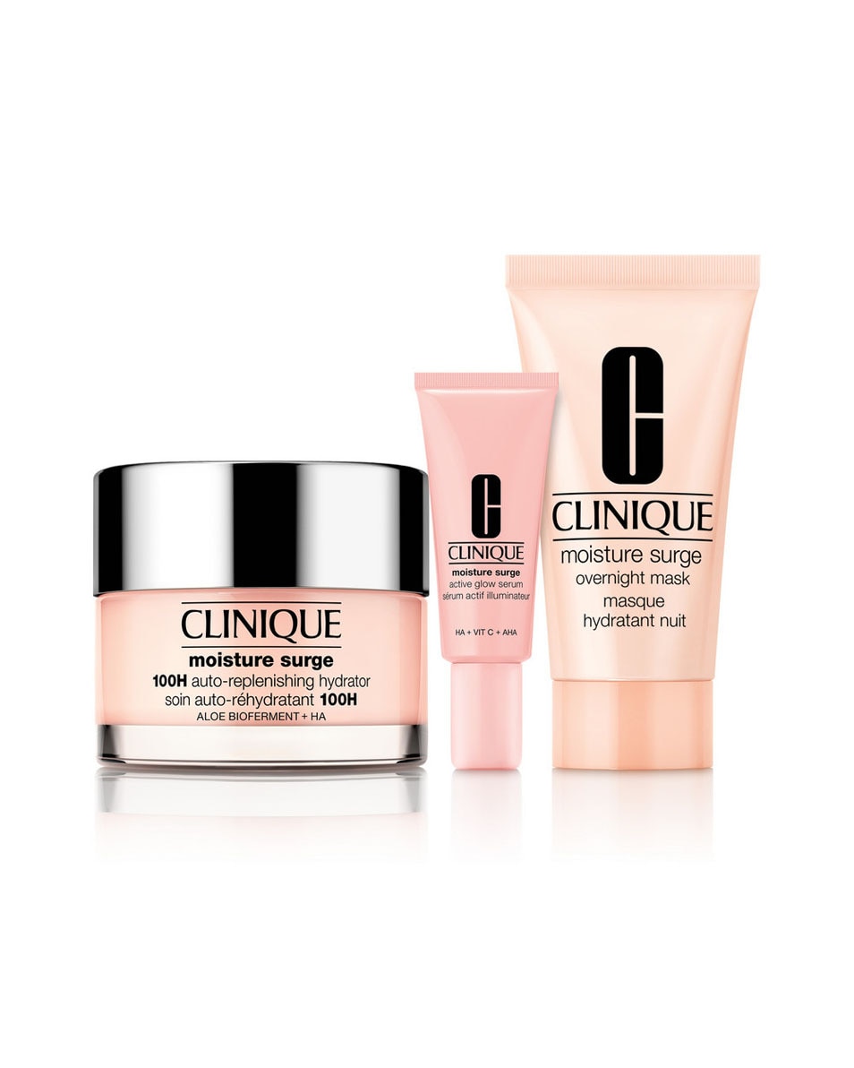 CLINIQUE Moisture Surge Day And Night Skincare Set 3 ST 4