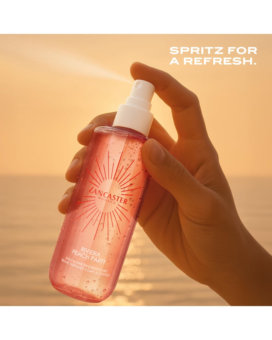 LANCASTER Riviera Peach Party Geurmist 236 ML 4