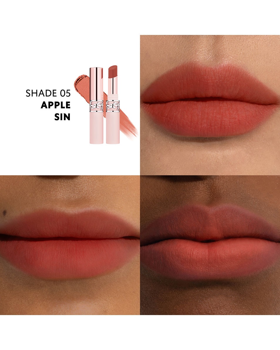 YVES SAINT LAURENT YSL LOVENUDE Lip Blusher Zachte kleurrijke lippenstift #05 APPLE SIN 4
