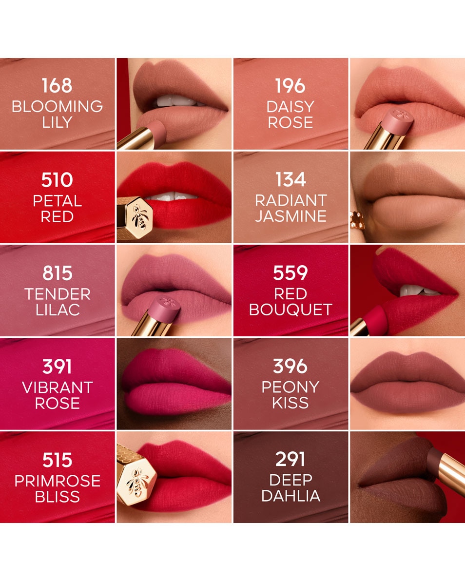 GUERLAIN Kiss Kiss Honey-Infused Intense Lipstick 196 DAISY ROSE 4