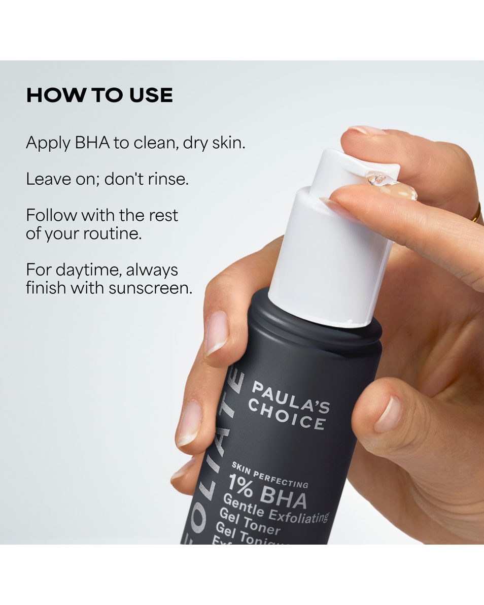 Paula's Choice Sking Perfecting 1% BHA Gentle Exfoliating Gel Toner 100 ML 4