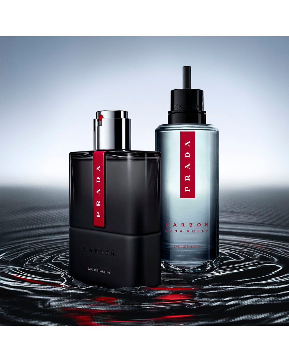PRADA Luna Rossa Carbon Eau De Parfum - Navulbaar Parfum Voor Heren 50 ML 4