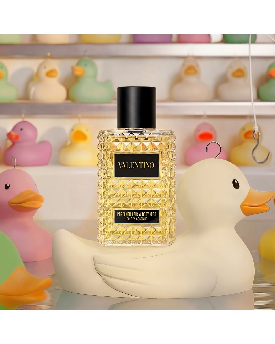 VALENTINO Born in Roma Golden Coconut Hair & Body Mist – Bloemig kokosparfum voor dames 100 ML 4