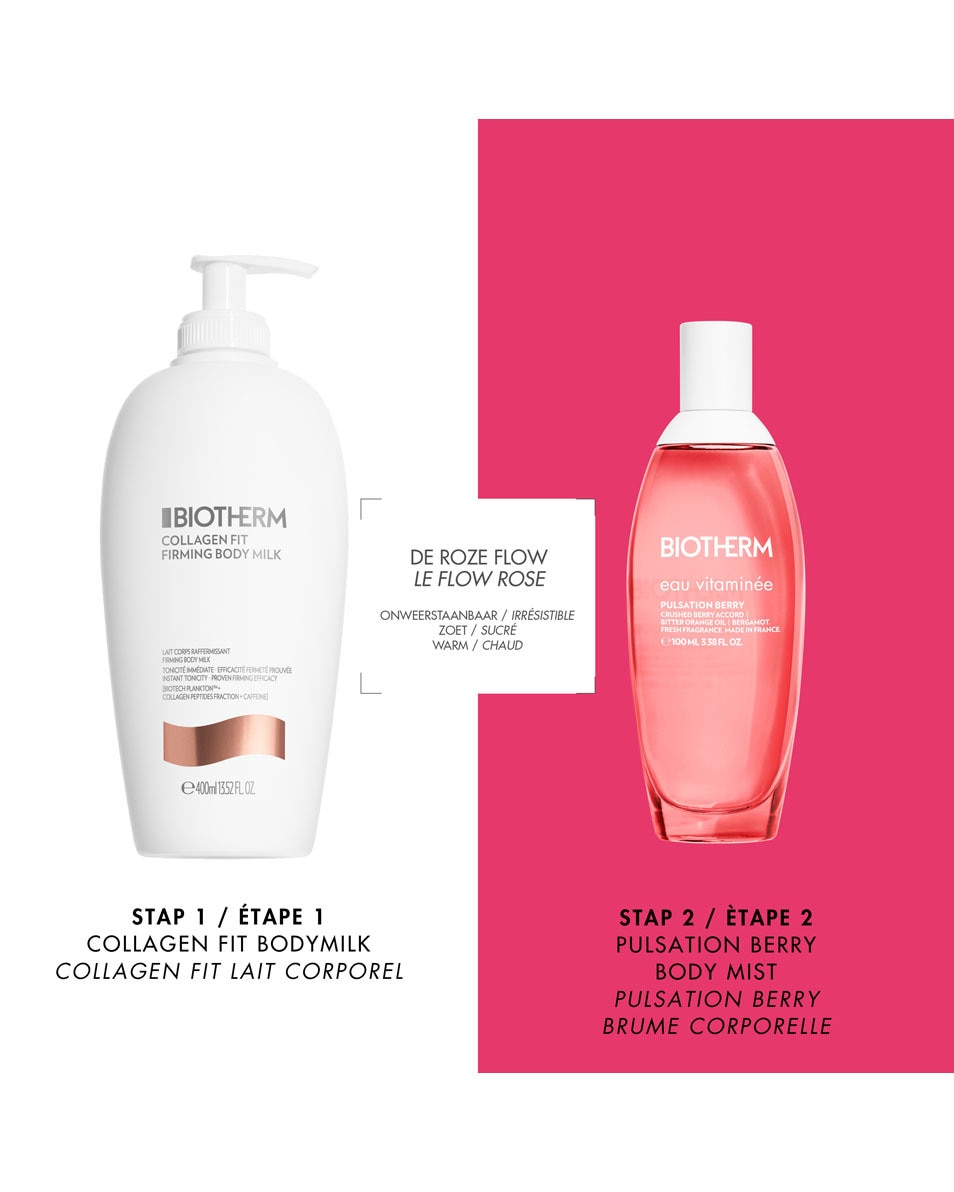 BIOTHERM Eau Vitaminée Berry Vibration Verfrissende Fruitige Bodymist – Noten Van Framboos, Bergamot, Sinaasappelolie & Cederhout 100 ML 4