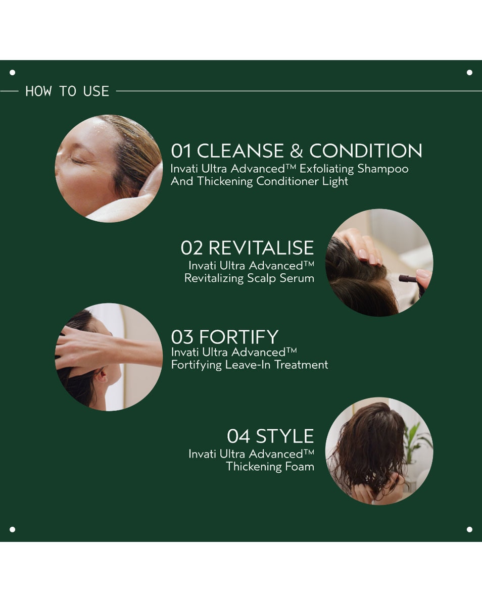 AVEDA Invati Ultra Advanced Thickening Conditioner - light Verdikkende conditioner voor fijn haar 200 ML 4