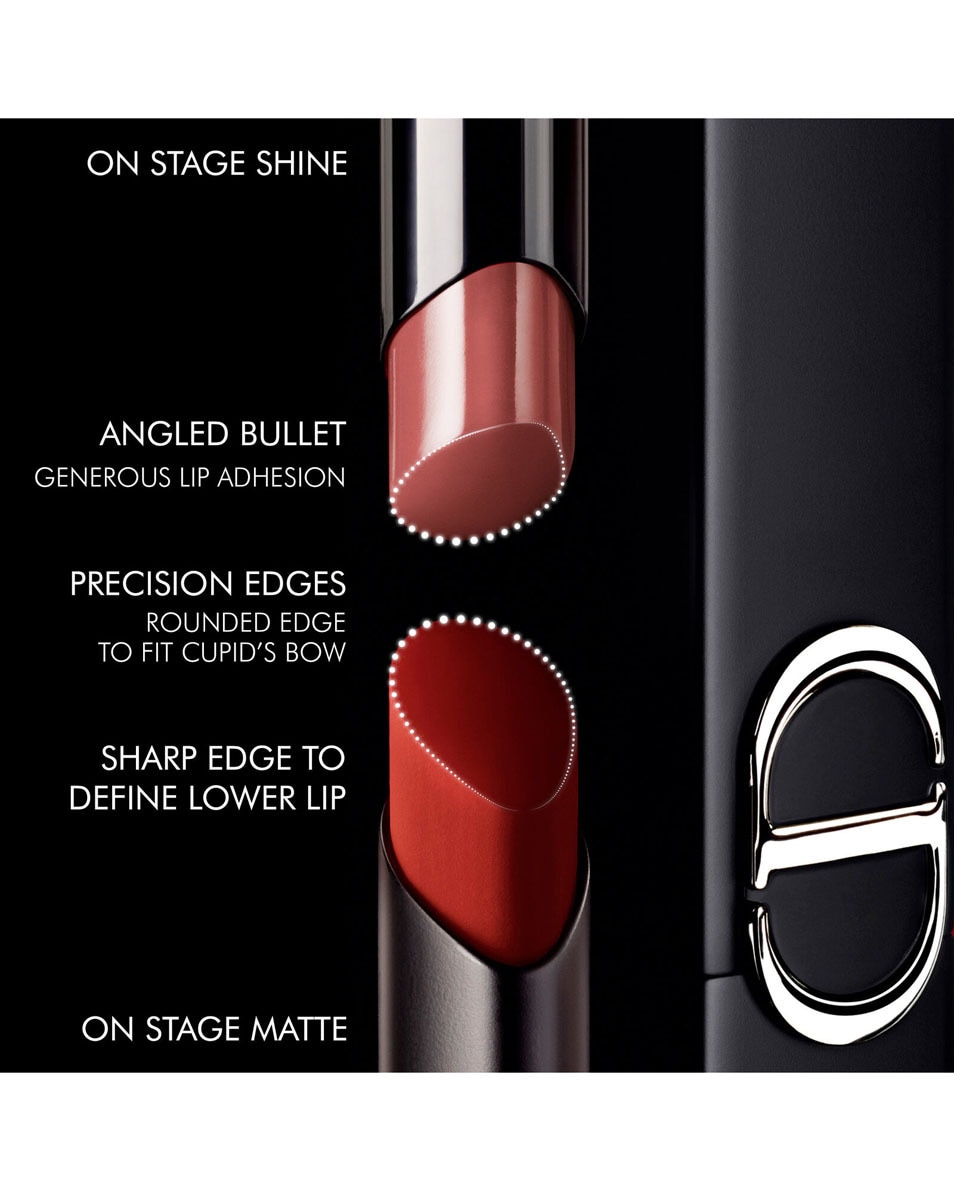 DIOR Rouge Dior On Stage - Longwear lipstick, matte finish Langhoudende lipstick - 24 uur zonder afgeven, matte finish 358 Pink Show 4