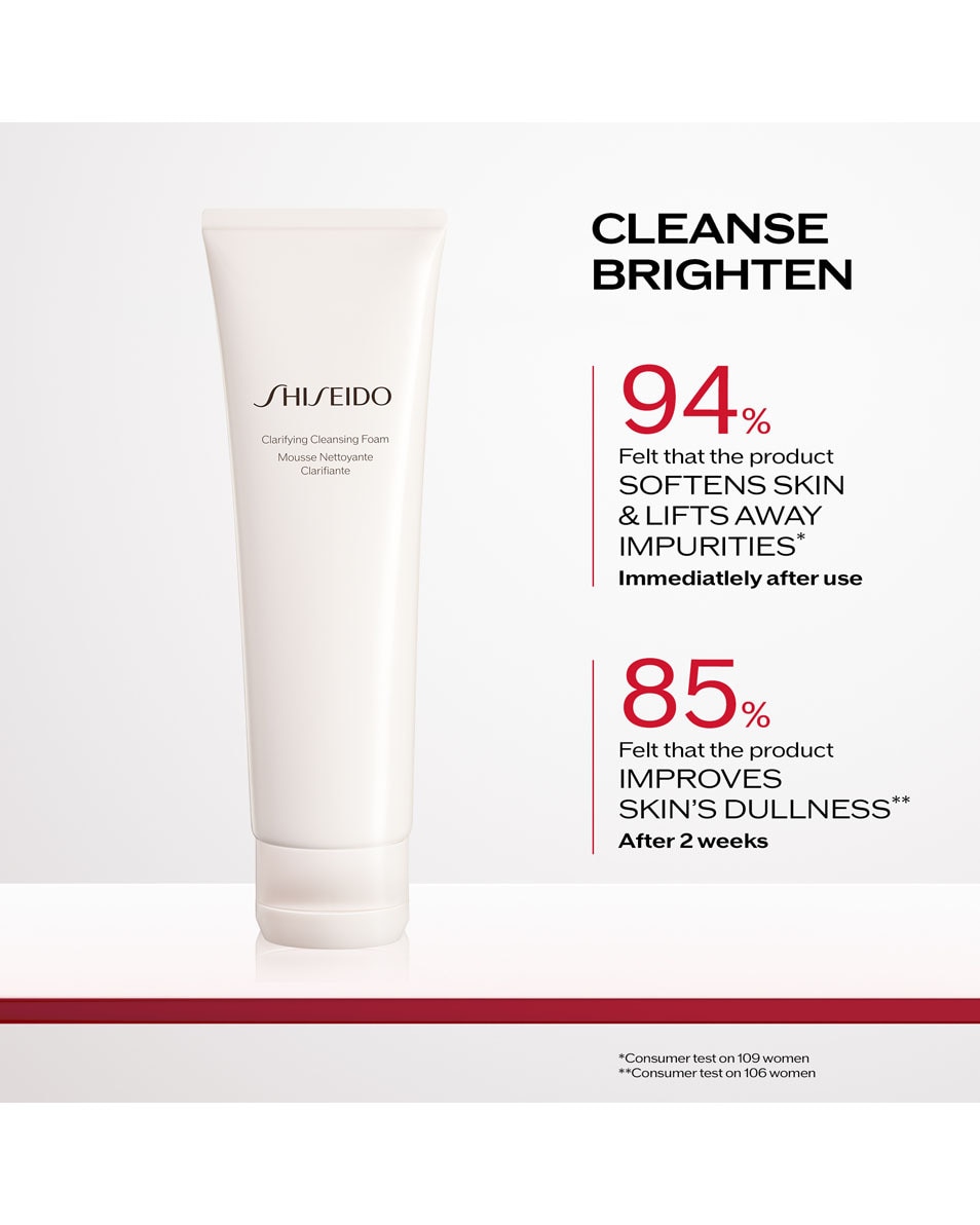 SHISEIDO Daily Essentials Clarifying Cleansing Foam 125 ML 4
