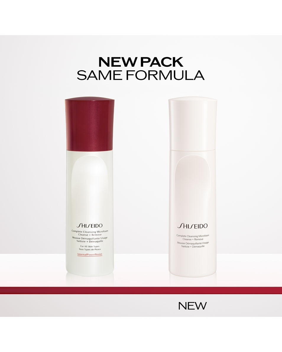 SHISEIDO Daily Essentials Complete Cleansing Microfoam 180 ML 4