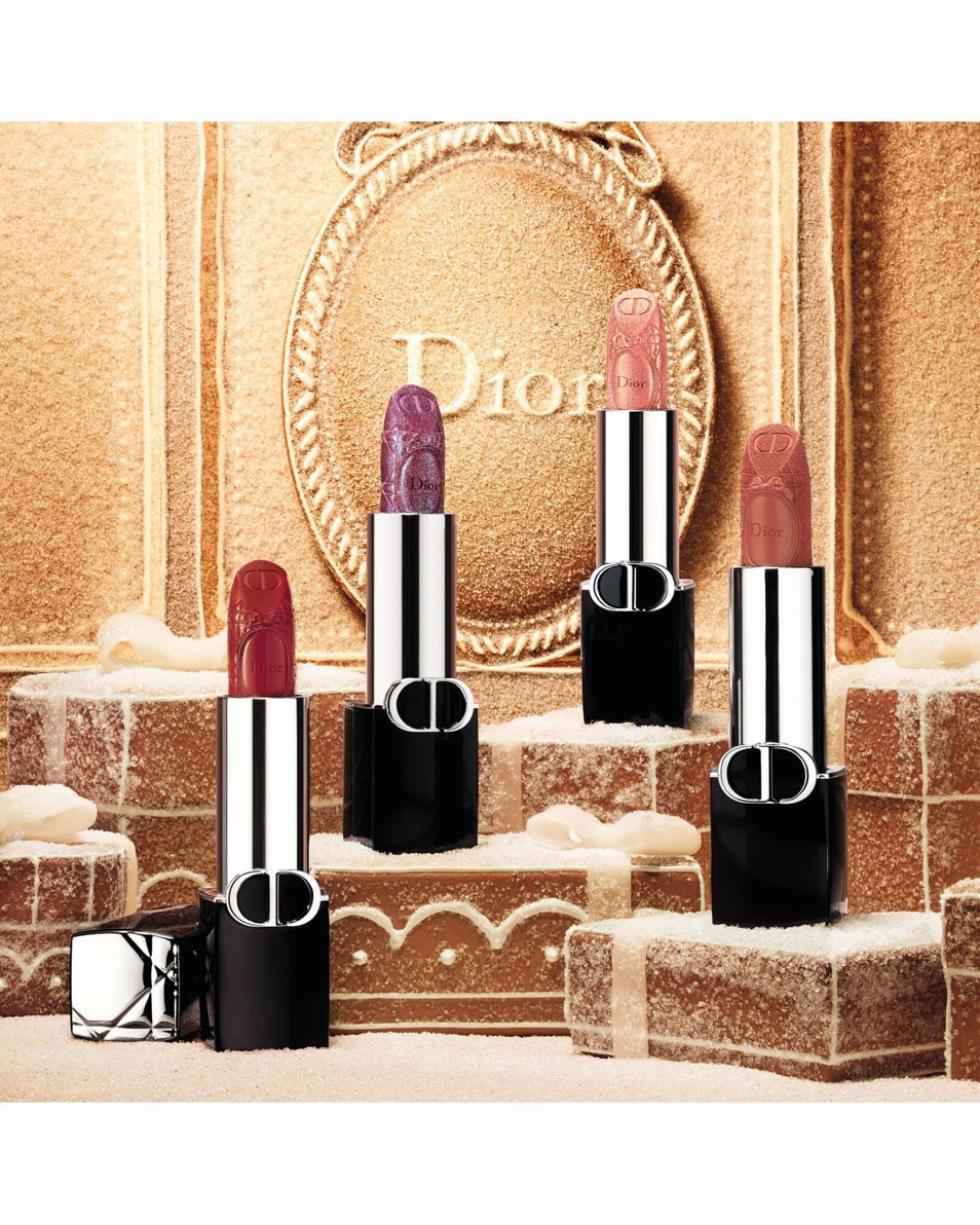 DIOR Rouge Dior - Limited Edition Lipstick - glinsterende finish 297 Glazed Violet 4